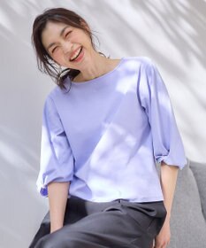 ANY 【WEB限定】シルケットスムース ツイストリーブプルオーバー