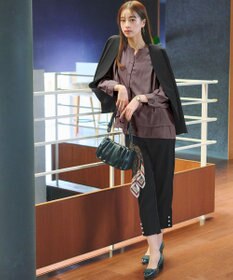 Tiaclasse L 【ダブルクロス・洗える】カラーレスジャケット