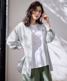 ANY コットンリネンシャツ