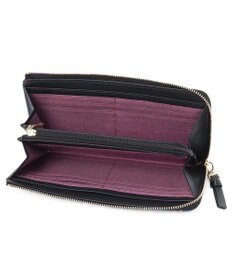 LANVIN en Bleu ブルーデイジー Lファスナー長財布