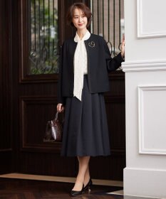 自由区 【XSサイズ～/洗える/リバーシブル】フラワーオパール リバーシブルスカート