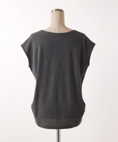 TOQUE  〈大草直子さんアドバイザー〉 【洗える/天然素材】ロイヤルベビーアルパカ×タンギスコットン鹿の子フレンチT