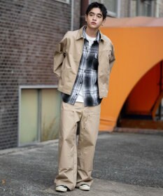WEGO 別注RED　KAPダブルニーチノパンツ