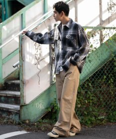 WEGO 別注RED　KAPダブルニーチノパンツ