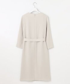 J.PRESS LADIES S 【WEB限定カラーあり・洗える】セラテリーダブルクロス ワンピース