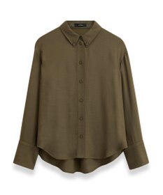 JOSEPH ビスコースツイル　ボタンダウンシャツ