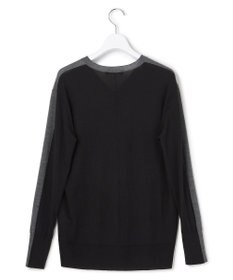 ICB L 【洗える】コンパクトファインウール Vネックニット