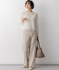 23区 L 【先行予約】ラッセルレース 2WAY ニット