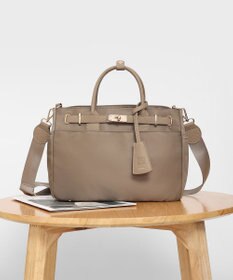 style code 【３タイプのマルチウェイ仕様】ナイロン中サイズショルダーバッグ ミニトート 舟形トート キューブバッグ