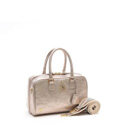 A.D.M.J. 【牛革】イタリアンレザークラックメタル2WAYボストンM