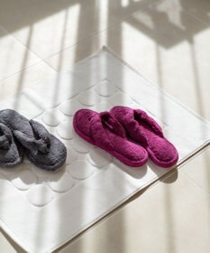 UCHINO タオルサンダルスリッパ「リラックス」【Sサイズ21-23cm】洗えるスリッパ