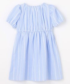 ANY KIDS 【洗濯機可能】サッカー ストライプワンピース