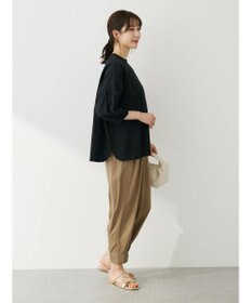 Green Parks Ｉ　ＳＥＴ２点　刺繍７分袖ブラウス＋タンクトップ