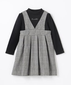 ANY KIDS ドッキングチェックワンピース