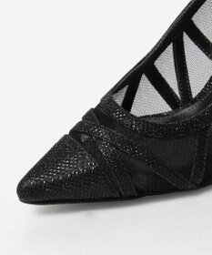 GRACE CONTINENTAL ラインパターンパンプス