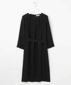 J.PRESS LADIES S 【WEB限定カラーあり・洗える】セラテリーダブルクロス ワンピース