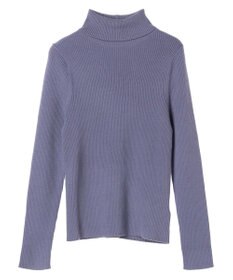 earth music&ecology やわらかタッチリブタートルネックプルオーバー