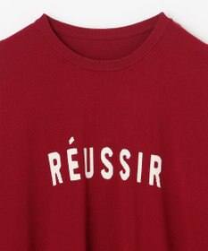 ANY インターシャロゴニットプルオーバー