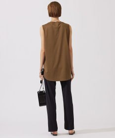 ICB 【接触冷感・UVカット・速乾・洗える】マットスキューバ セミワイドパンツ