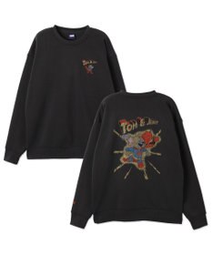 WEGO 【ユニセックス着用ITEM】TOMandJERRYグラフィックプルオーバー