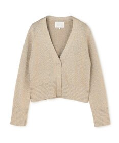 BEIGE， SPESSARTINE / Vネッククロップドカーディガン