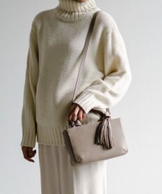 Atelier nuu 日本製 タッセルレザー loop ミニボストン