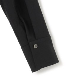 ICB 【洗える】ストレッチジョーゼット ハイネックブラウス