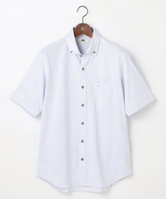 JOSEPH ABBOUD 【キングサイズ・ジャージー素材・ストレッチ・イージーケア】コンパクトジャージー半袖 シャツ