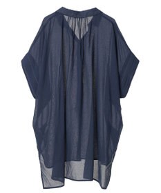 CRAFT STANDARD BOUTIQUE ヴィンテージボイルミルフィーユ襟付きシャツチュニック