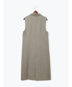 Te chichi 【泉 里香さん着用・Oggi.jp10/23掲載】ツイードロングジレ（セットアップ可）