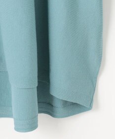 自由区 L 【WEB限定カラーあり】レーヨンストレッチ ニットT