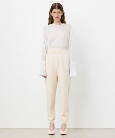 NAVE 【ReNAVE・洗える】スムースニット パンツ