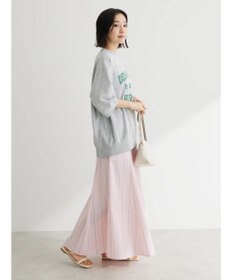 Green Parks ７分袖ロゴ裏毛プルオーバー