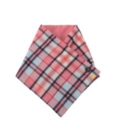 MOONBAT WEB限定【洗える】ミエル (miel) カシミヤ100％ チェックボタン付きマフラー
