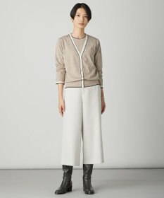J.PRESS LADIES 【WEB限定カラーあり】ツムギートflannel クロップド パンツ