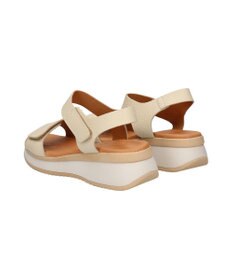 INTER-CHAUSSURES 【Oh my Sandals】ベルクロローヒールサンダル