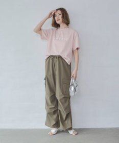 WEGO 【ウエストゴム】イージーパラシュートカーゴパンツ