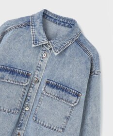 GRACE CONTINENTAL スタッズデニムシャツ