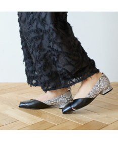 MODE ET JACOMO <carino>オープントゥパンプス