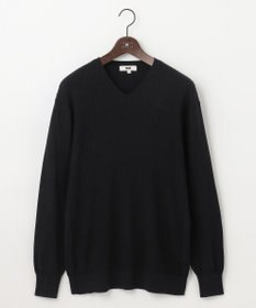 JOSEPH ABBOUD 【キングサイズ・チクチクしない/イージーケア/3シーズン対応】 コンフォート Ｖネック セーター