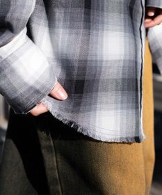 WEGO チェックBIGシャツ