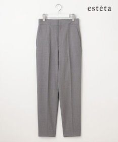 23区 【エステータ】ウールシルクギャバジン パンツ