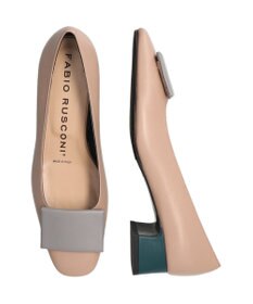 INTER-CHAUSSURES 【FABIO RUSCONI】オーナメントパンプス
