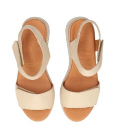 INTER-CHAUSSURES 【Oh my Sandals】ベルクロローヒールサンダル