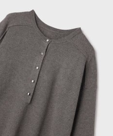 GRACE CONTINENTAL スウェットライクニットトップ