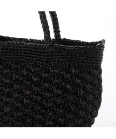 UNBILLION cachecache 柄編みメタリックヤーン2wayミニトート