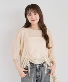 Green Parks ・ＥＬＥＮＣＡＲＥ　ＤＵＥ　シャーリングシアーニット