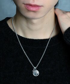 WEGO Mラインストーンモチーフネックレス