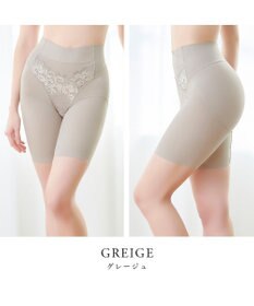 BRADELIS New York 【BRADELIS NewYork peace】綿混フィットレースガードル お尻と太ももの境目をしっかり作る補整ガードル