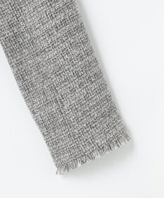 自由区 L 【17号サイズまで展開・カタログ掲載】ライトミックスツイード ジャケット